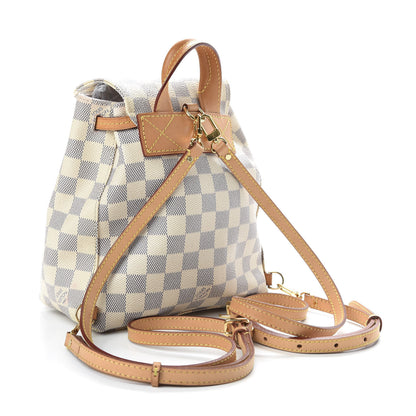 Louis Vuitton Damier Azur Sperone BB Backpack 2 of 11