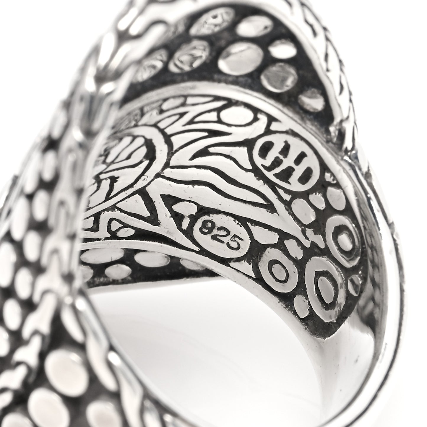 Sterling Silver Dot Nuansa Ring 54 7