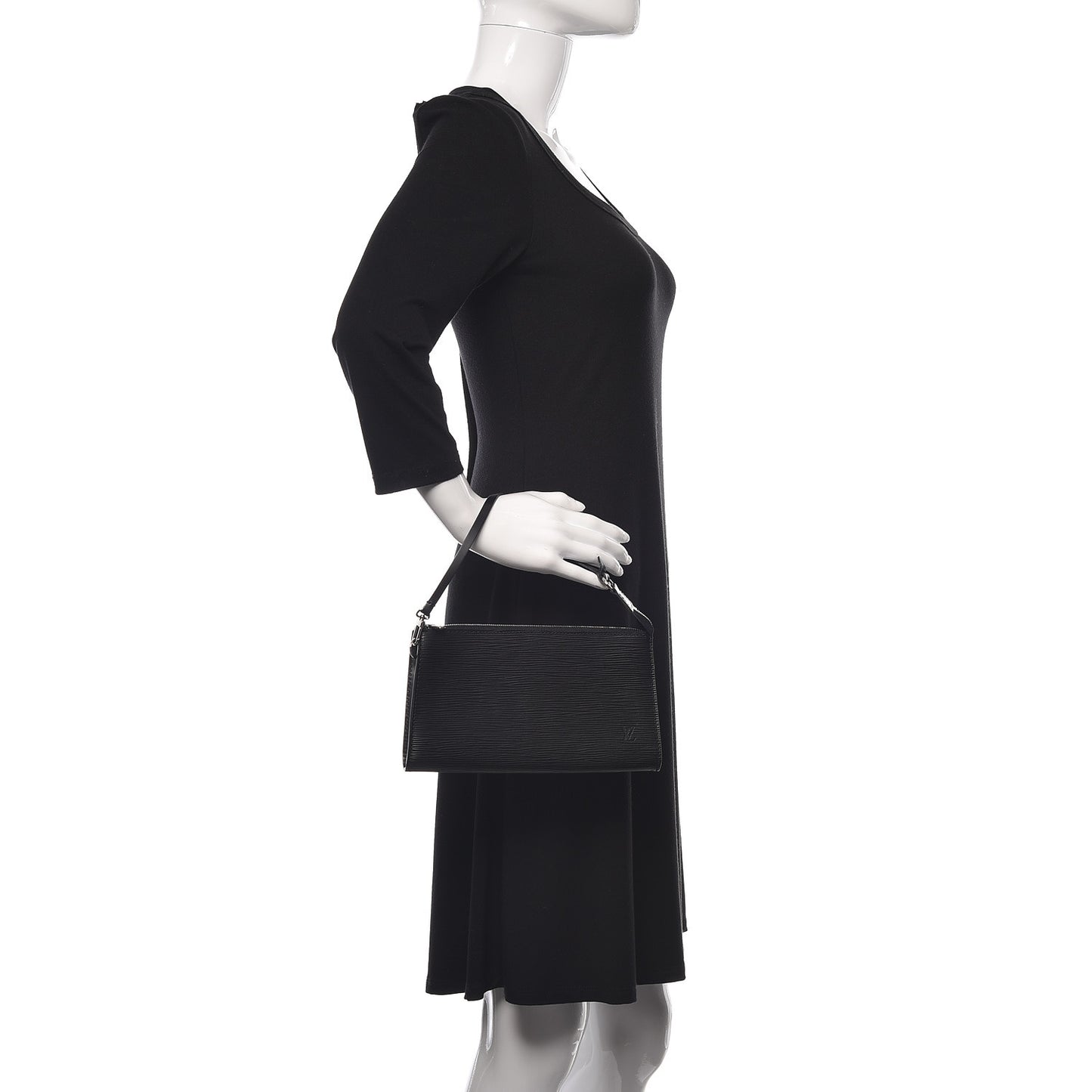 Epi Pochette Accessories 24 Black