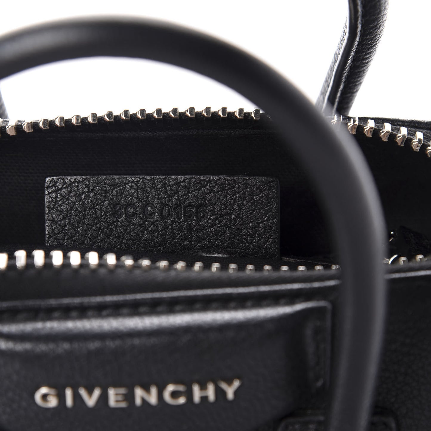 Sugar Goatskin Mini Antigona Black