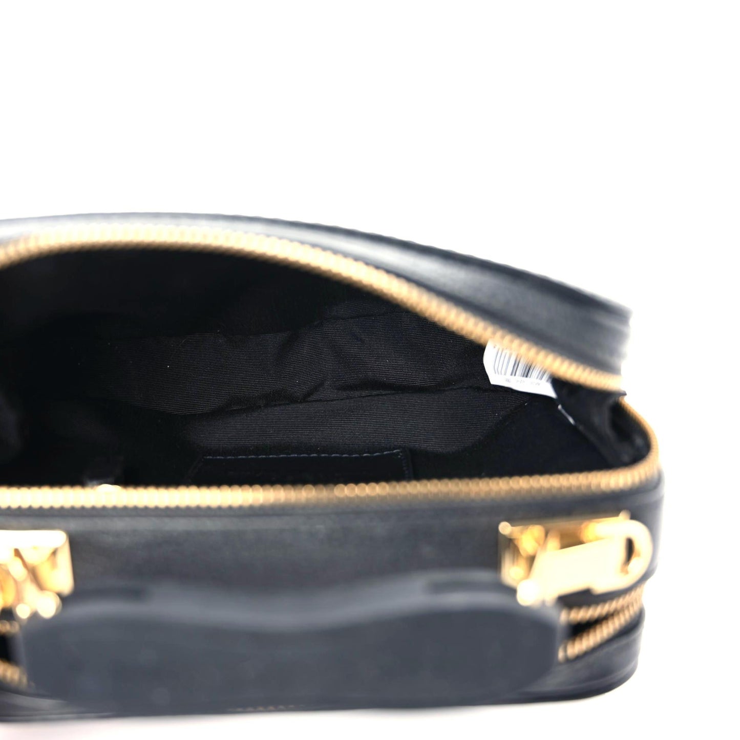 Calfskin Mini The Textured Box Bag Black