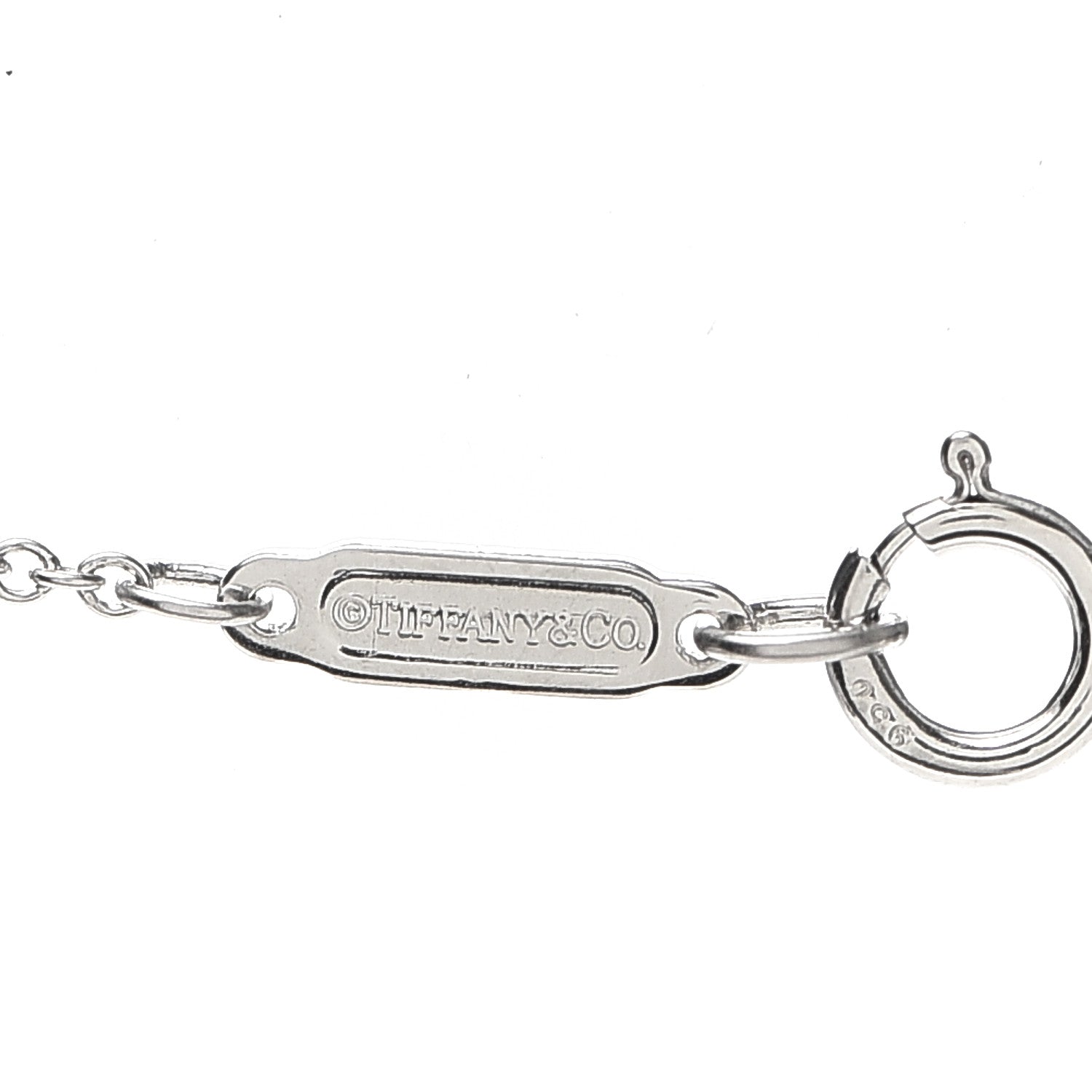 Tiffany Platinum Diamond Circle of Life Pendant Necklace 4 of 5