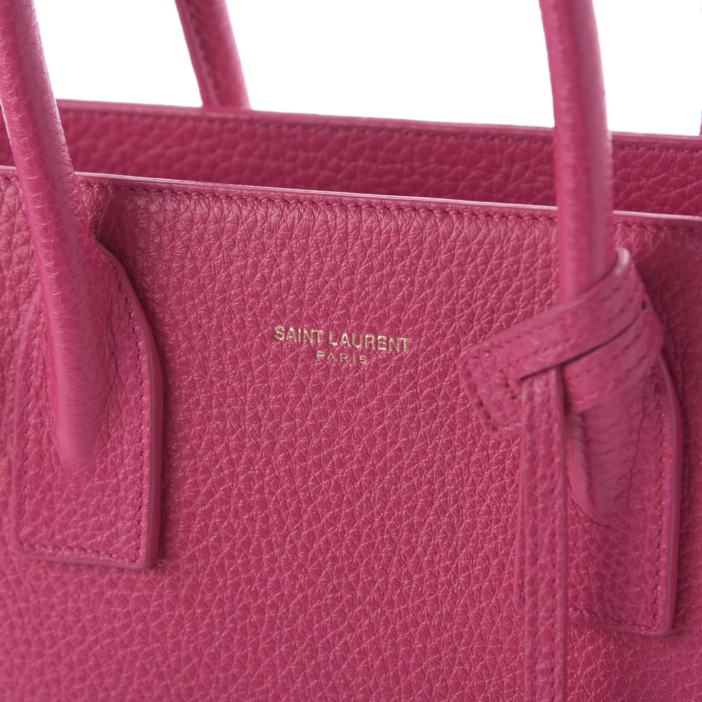 Calfskin Nano Sac De Jour Lipstick Fuchsia