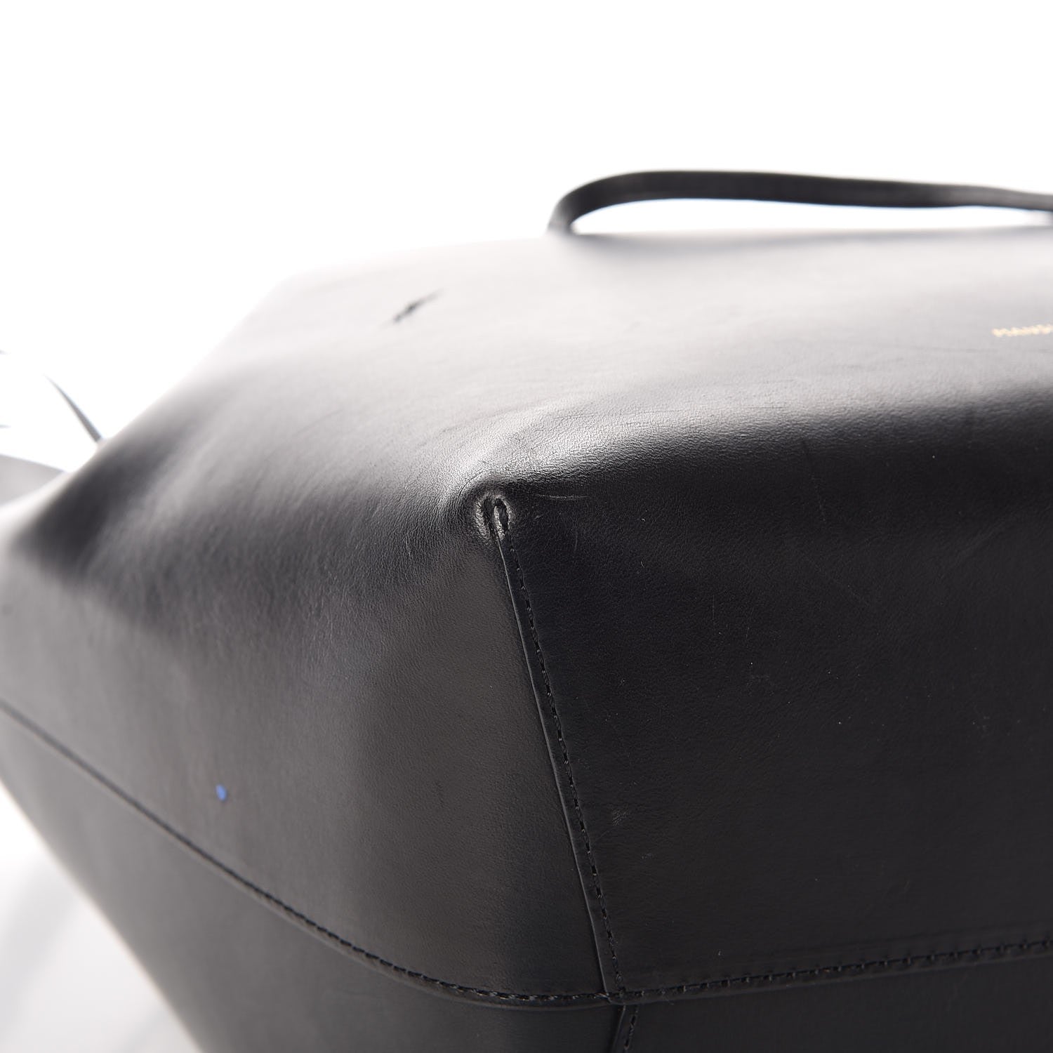 Mansur Gavriel Calfskin Bucket Bag Black Flamma 10 of 13