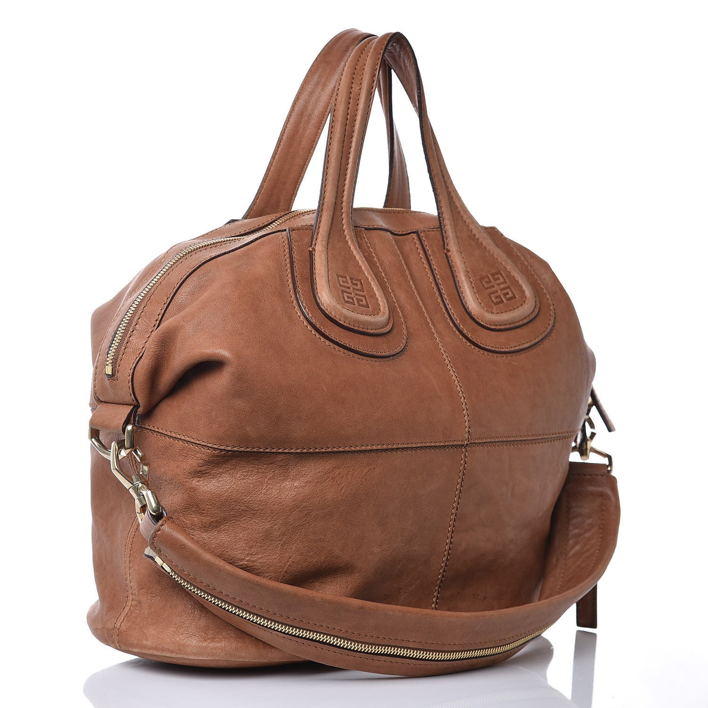 Wrinkled Lambskin Medium Nightingale Tan
