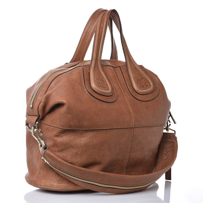 Givenchy Wrinkled Lambskin Medium Nightingale Tan 5 of 17