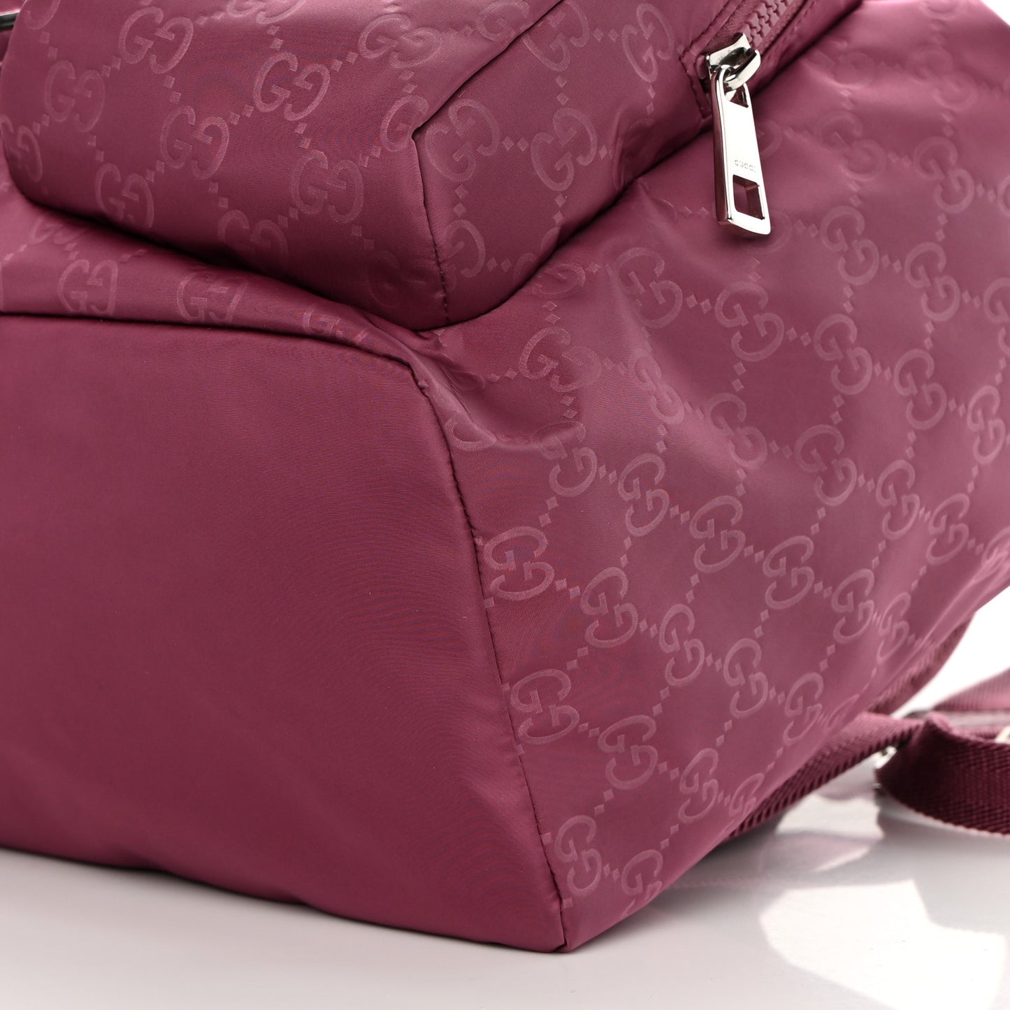 Nylon Monogram Small Single Buckle Backpack Pink