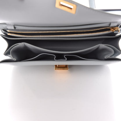 Celine Box Calfskin Medium Classic Box Flap Bag Cloud 5 of 9