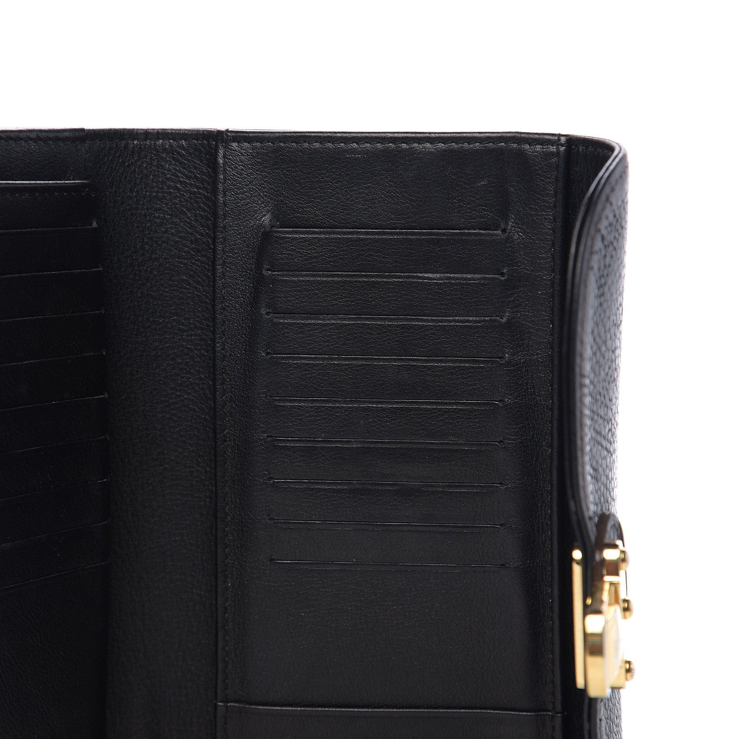 Louis Vuitton Mahina Amelia Wallet Black 5 of 6