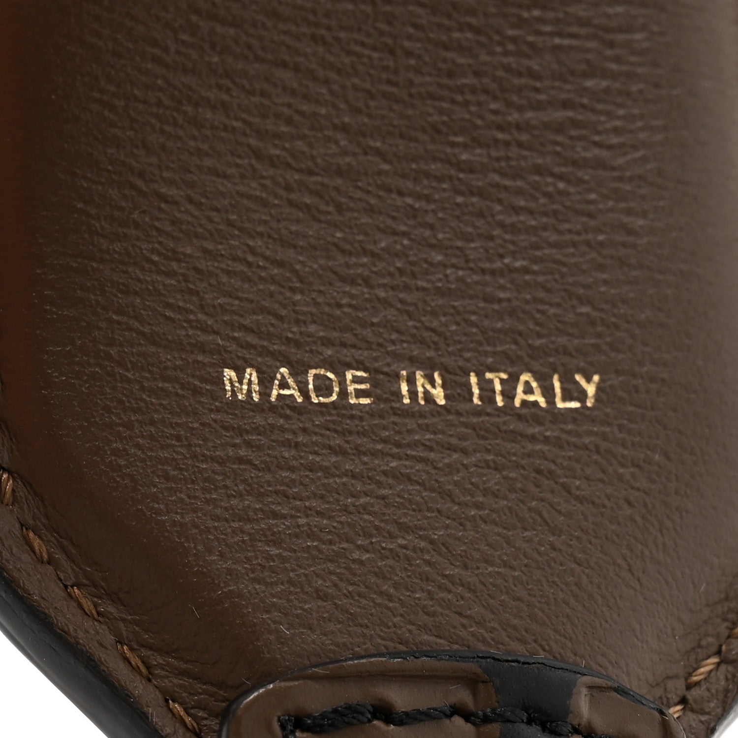 Fendi Vitello Century Bi-Color FF 1974 Embossed Strap You Maya Black 4 of 6