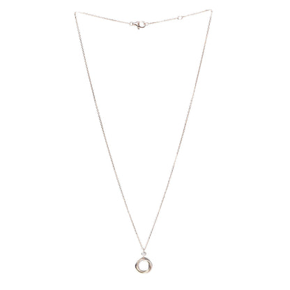 Cartier 18K Pink Yellow White Gold Diamond Trinity Pendant Necklace 3 of 5