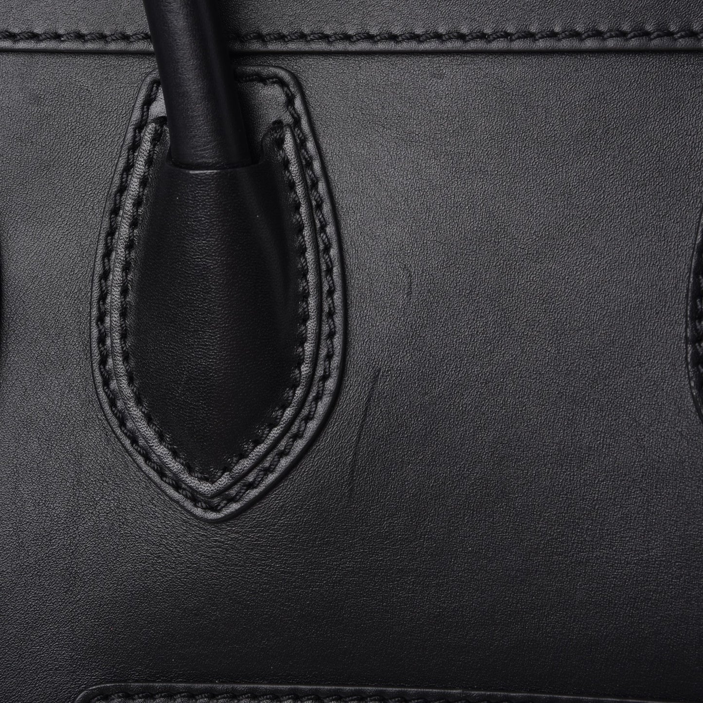 Smooth Calfskin Mini Luggage Black