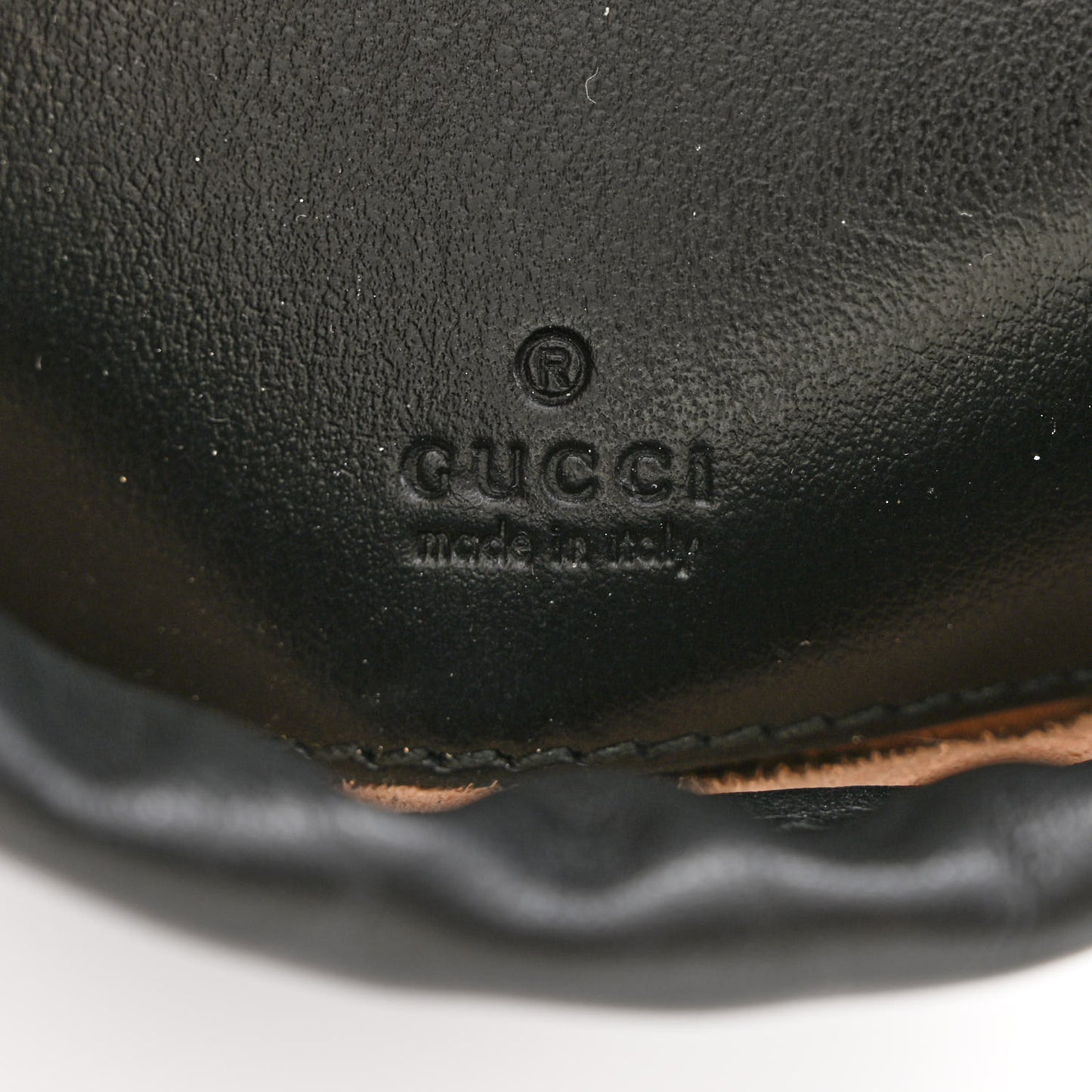 Calfskin Matelasse Mini GG Marmont 2.0 Bucket Bag Black