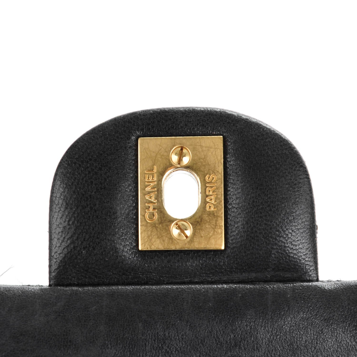 Chanel Lambskin Quilted Medium Double Flap Navy 5 of 7