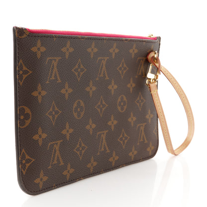 Louis Vuitton Monogram Neverfull MM GM Pochette Pivoine 3 of 8