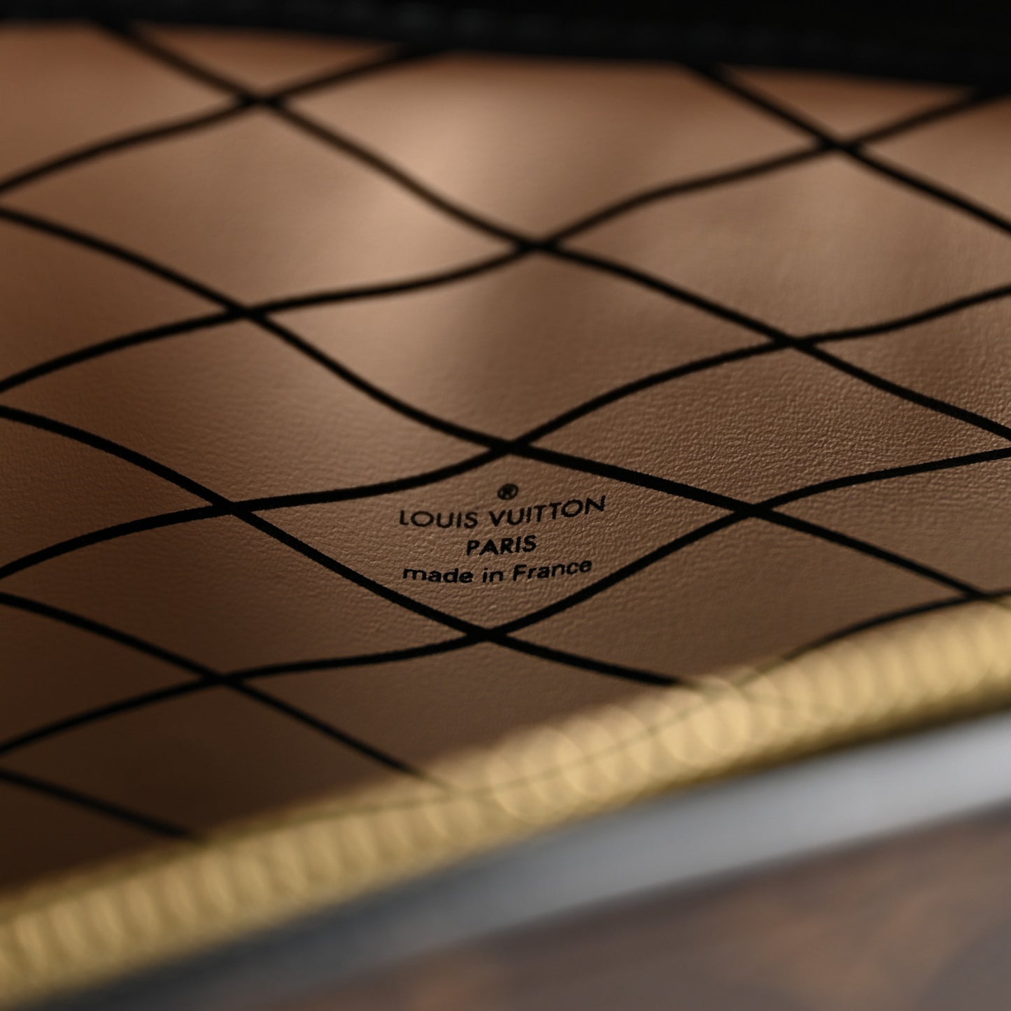 Reverse Monogram Trunk Clutch