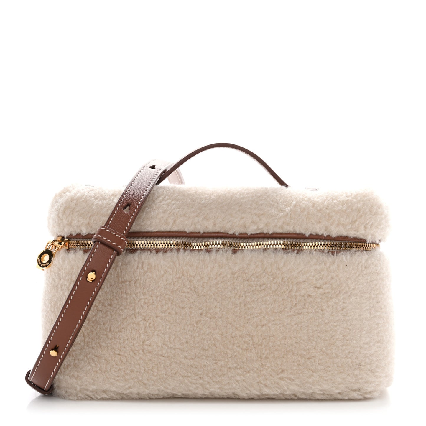 CashFur Calfskin L19 Extra Pocket Pouch Ancient Paper