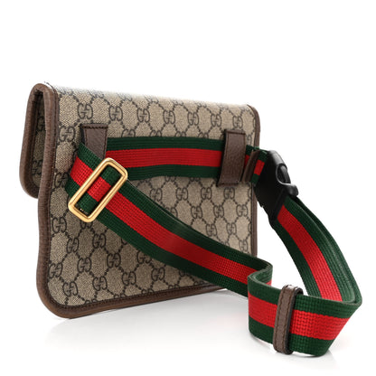 Gucci GG Supreme Monogram Neo Vintage Web Belt Bag Brown 3 of 15