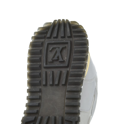 Louis Vuitton Suede Monogram Run Away Sneakers 37 White 10 of 18