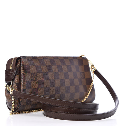 Louis Vuitton Damier Ebene Eva Clutch 3 of 10