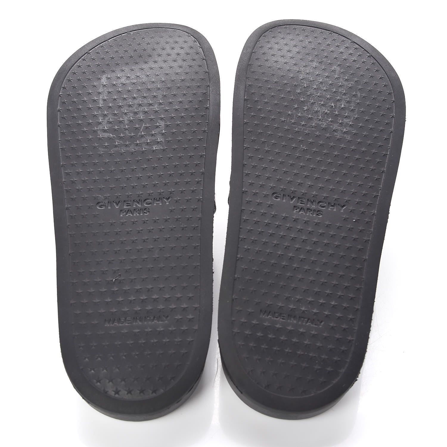 Givenchy Rubber Logo Pool Slide Sandals 39 Black 5 of 8