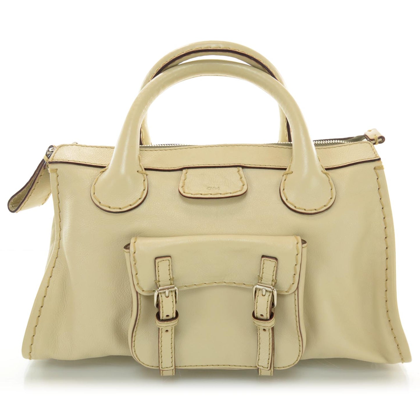 Leather Edith Ivory