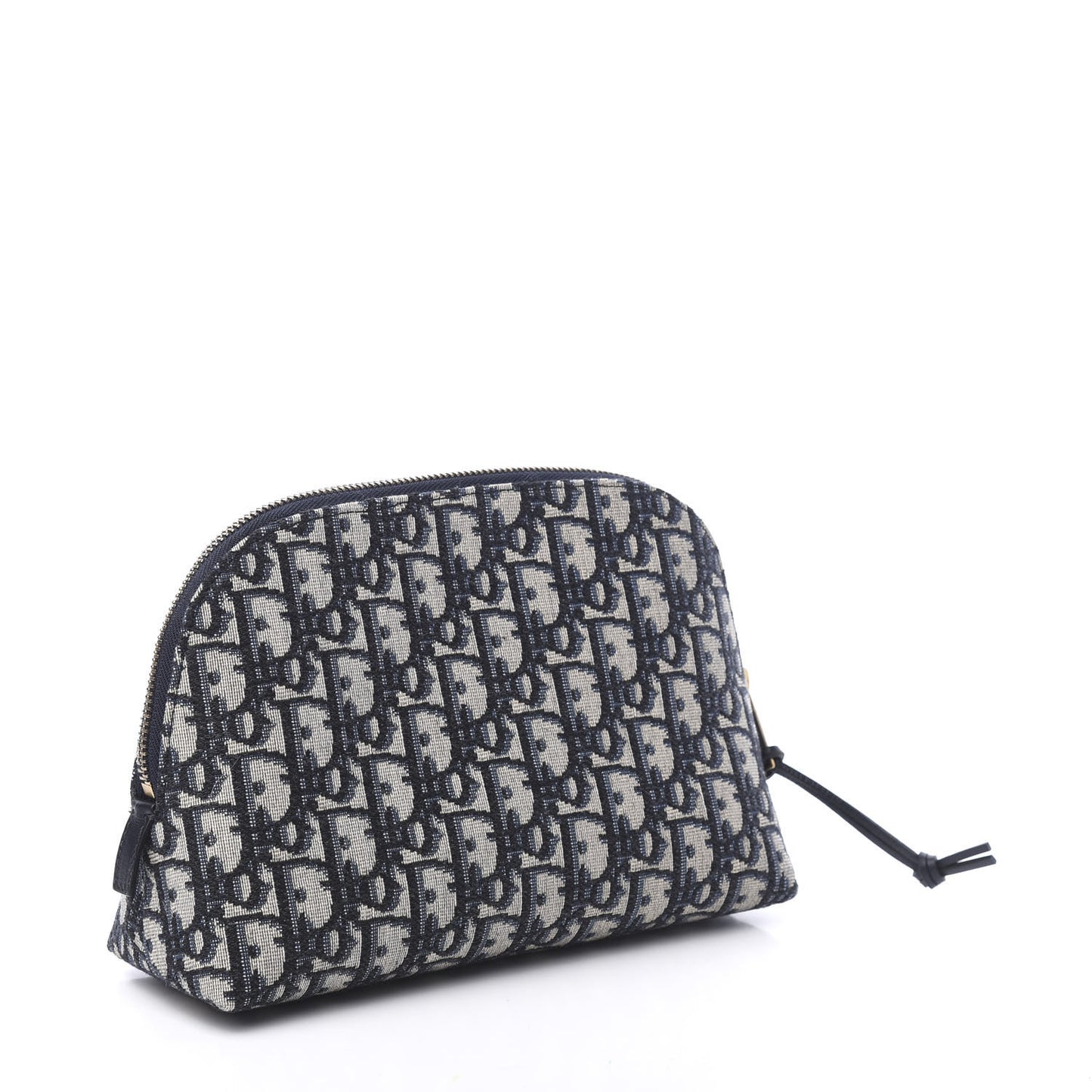 Oblique Large Beauty Pouch Bleu
