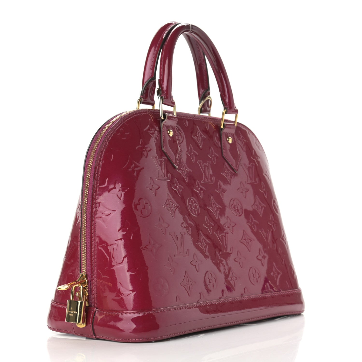Louis Vuitton Vernis Alma PM Rose Indien 3 of 14