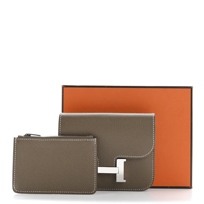 Hermes Epsom Constance Slim Wallet Etoupe 10 of 10