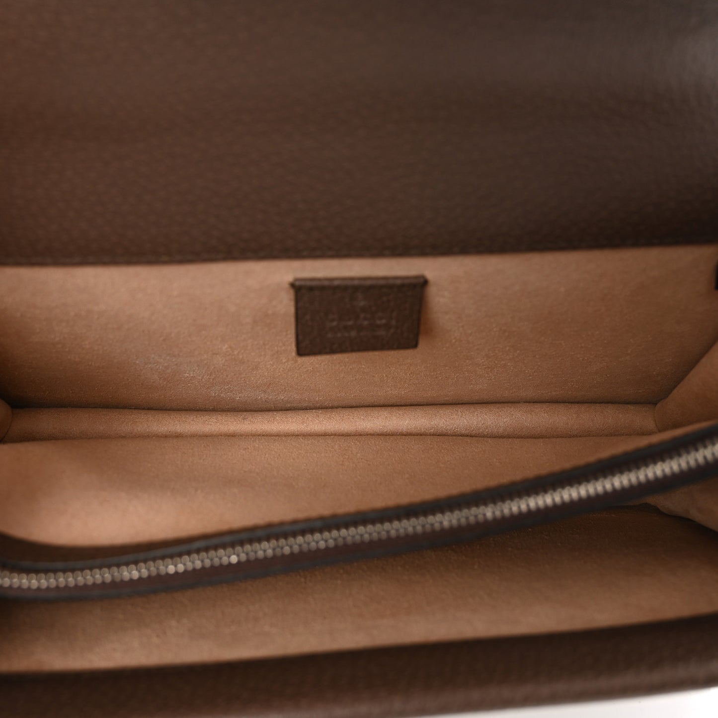 GG Supreme Monogram Textured Dollar Calfskin Top Handle Dionysus Shoulder Bag Beige Ebony New Acero