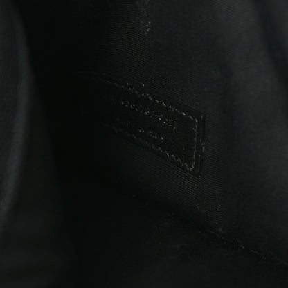 Saint Laurent Grain De Poudre Uptown Pouch Black 7 of 9