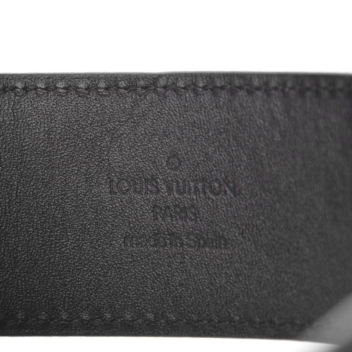 Damier Graphite 40mm LV Initiales Belt 95 38