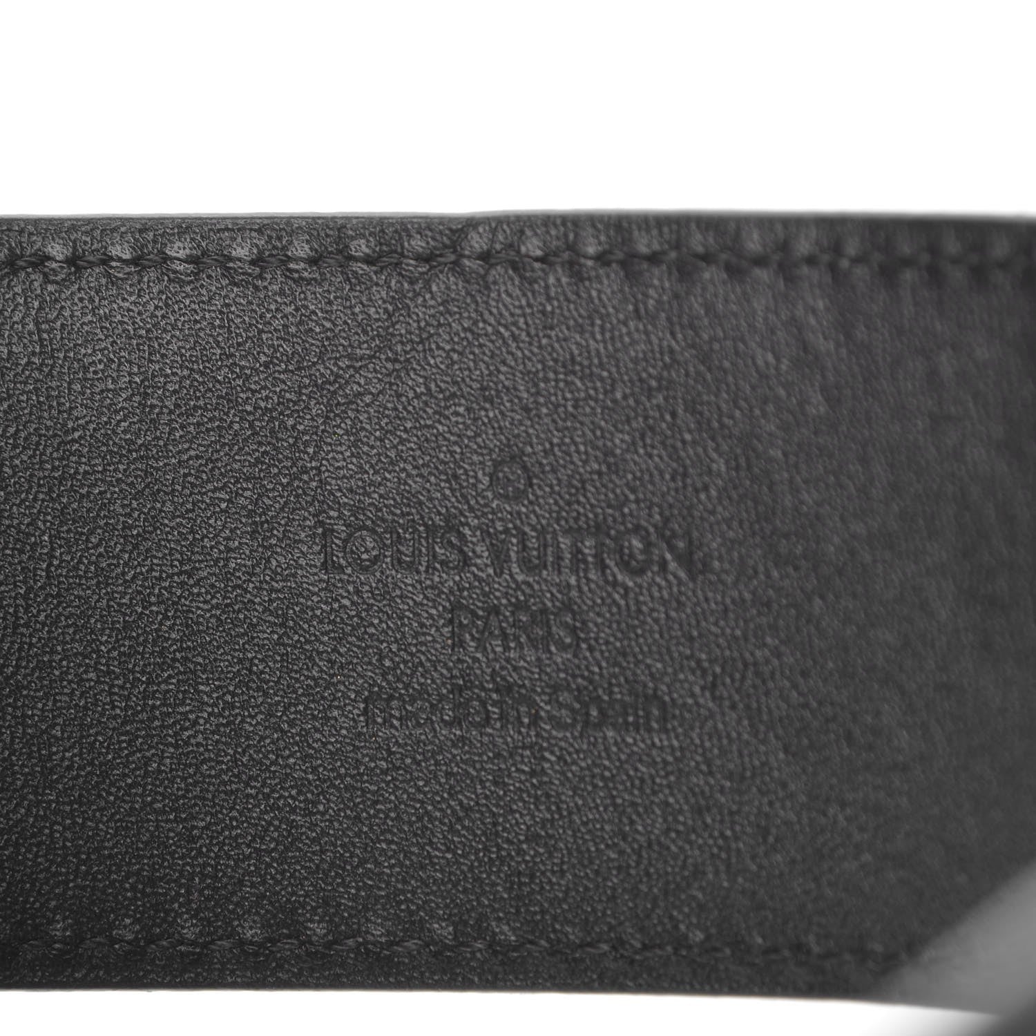 Louis Vuitton Damier Graphite 40mm LV Initiales Belt 95 38 6 of 7