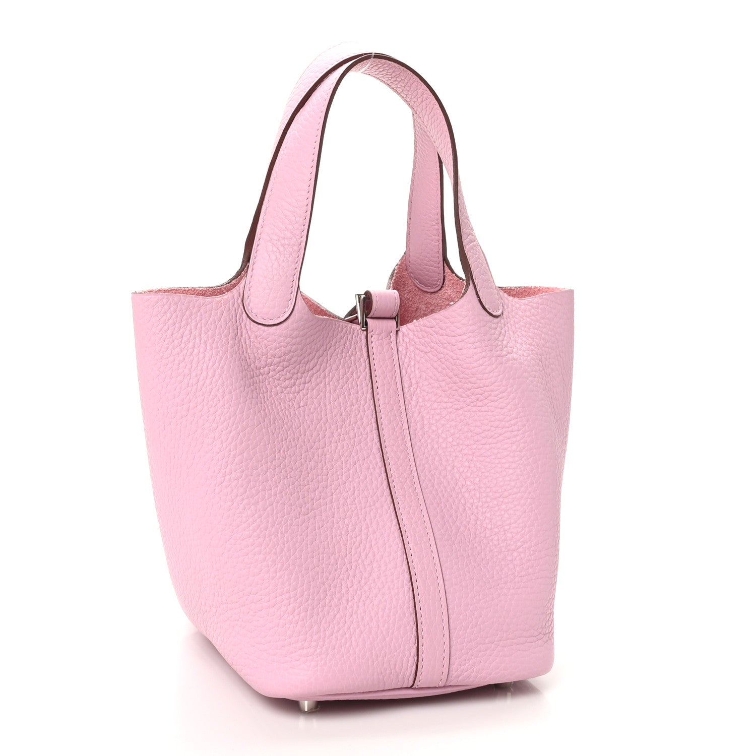 Hermes Taurillon Clemence Picotin Lock 18 PM Mauve Sylvestre 3 of 11