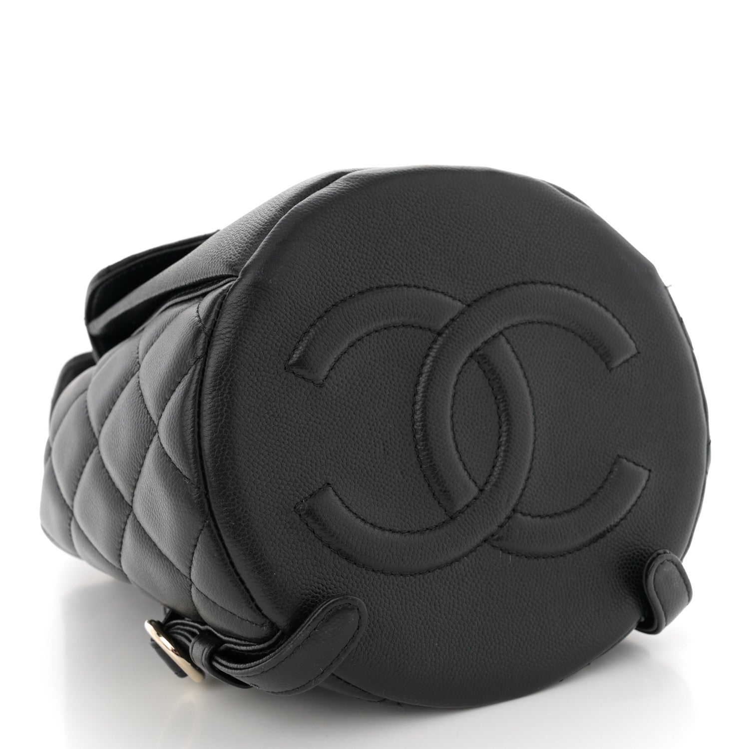 Chanel Caviar Quilted Pockets Backpack Black 4 of 12