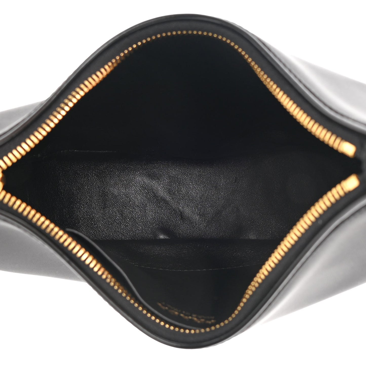 Re-Nylon Spazzolato Small Arque Shoulder Bag Black
