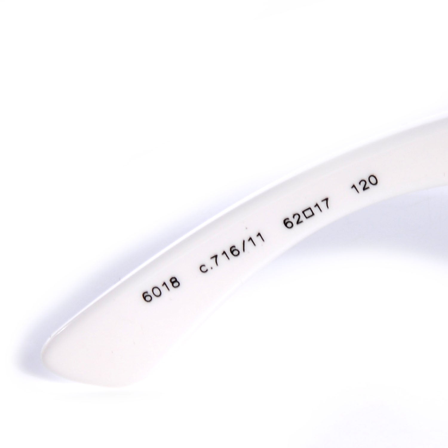 Chanel CC Sunglasses 6018 White 4 of 5