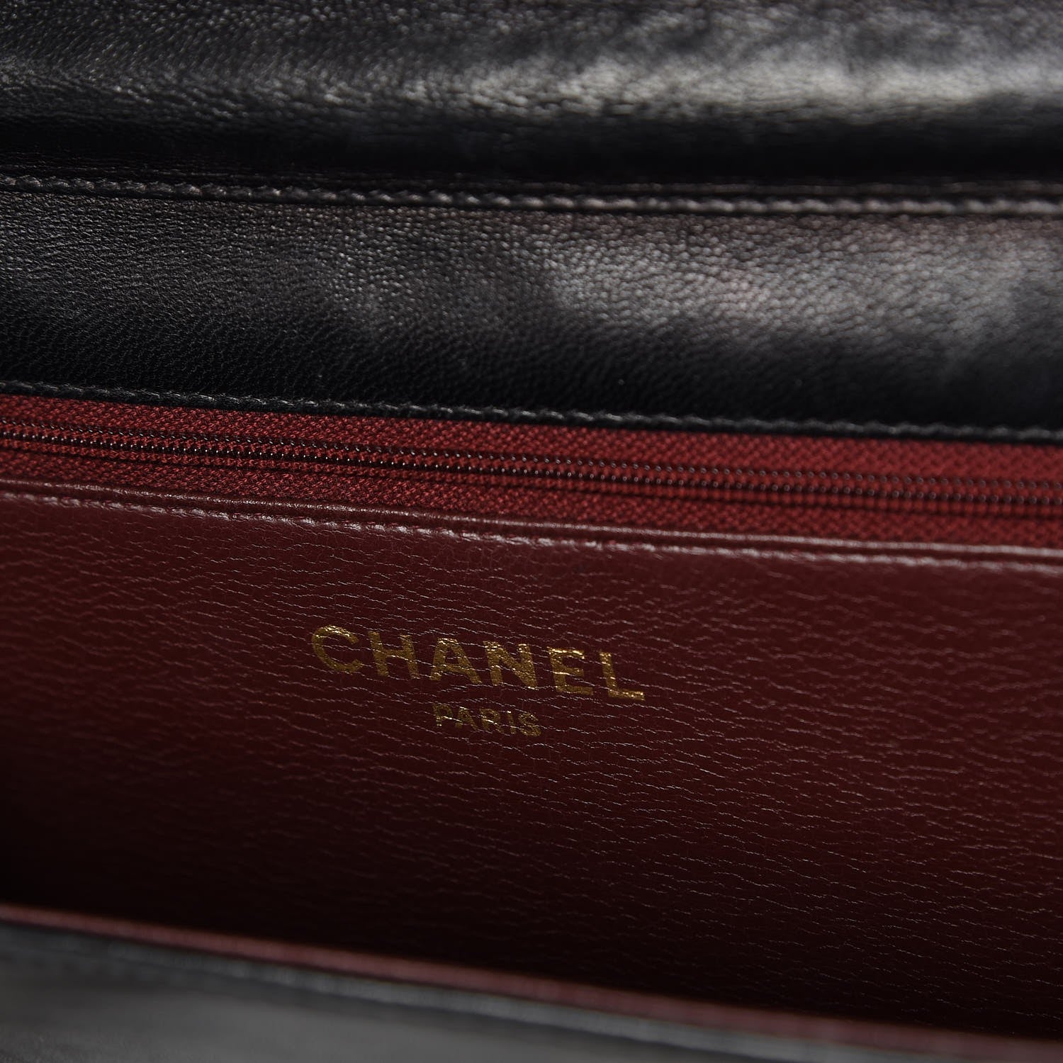 Chanel Lambskin Quilted Small Single Flap Black 6 of 9