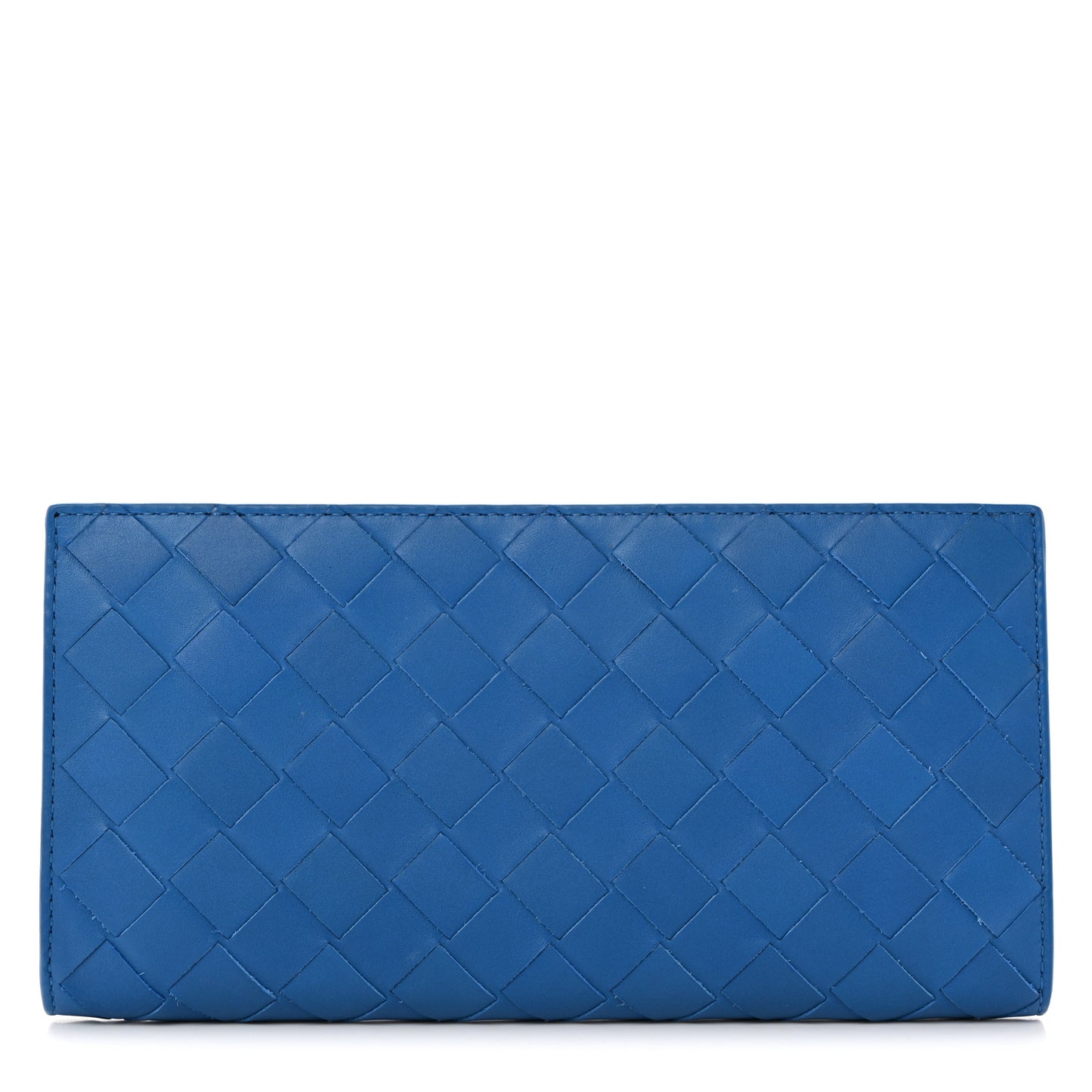Nappa Intrecciato Zip Wallet Electrique