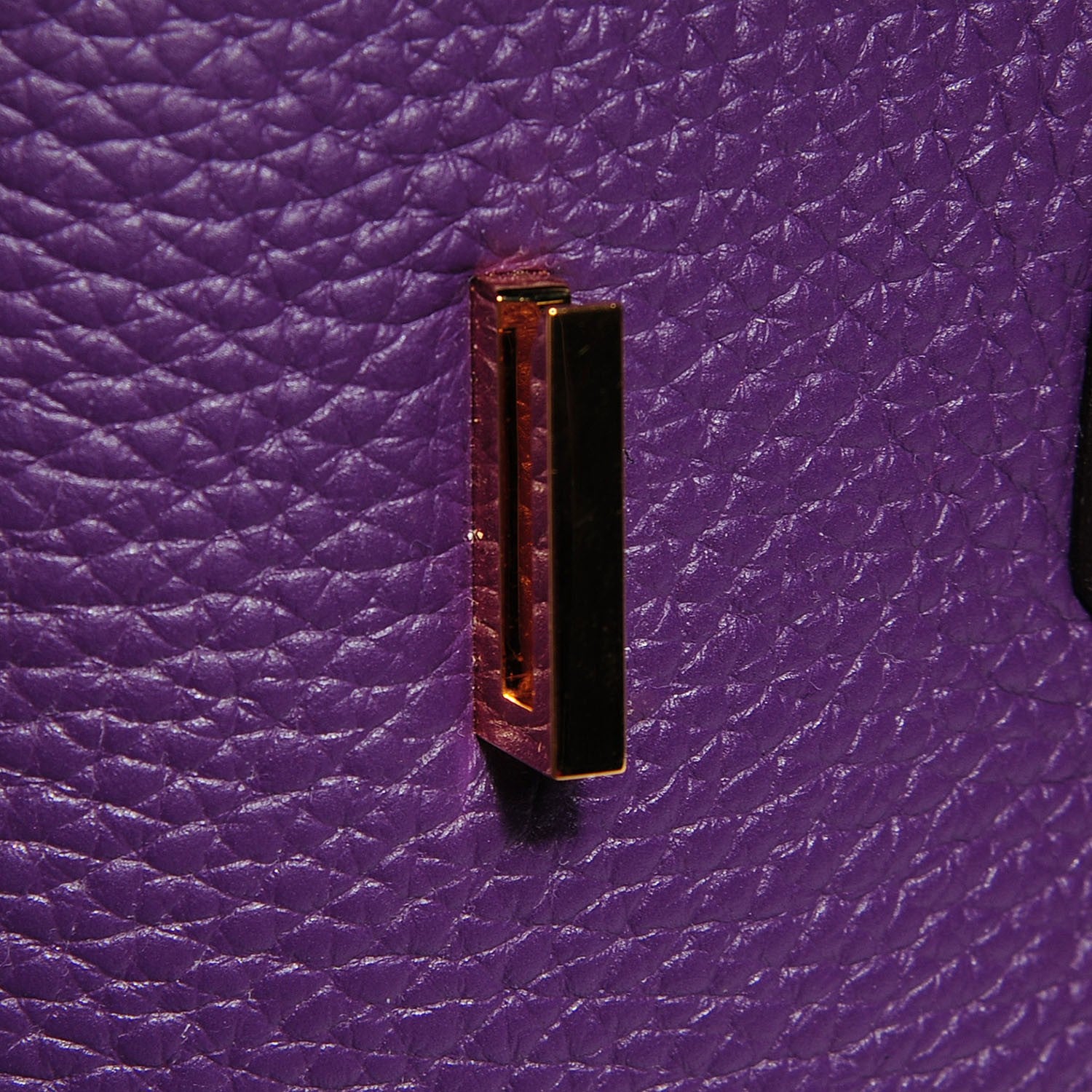 Hermes Taurillon Clemence Birkin 35 Ultraviolet 28 of 32
