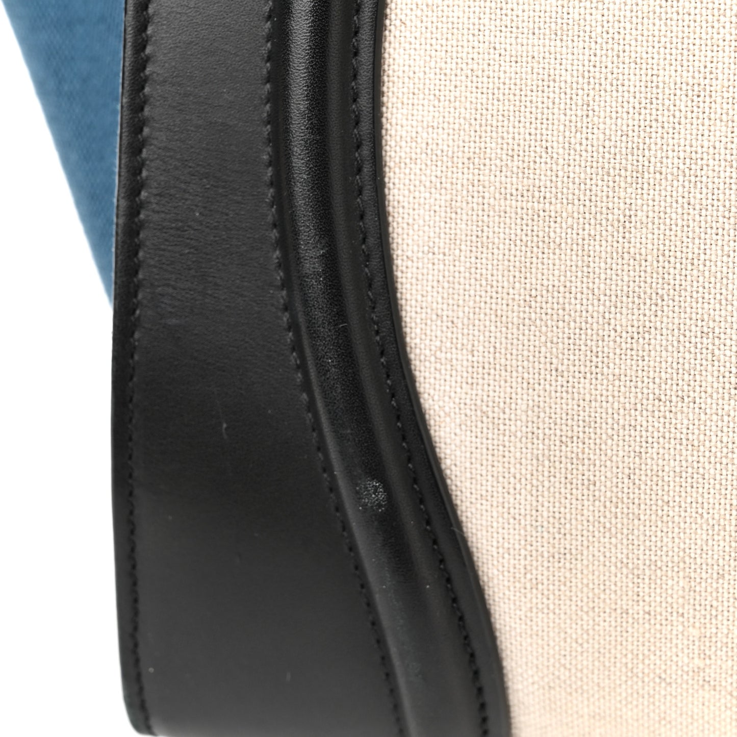 Canvas Smooth Calfskin Mini Tri-Color Luggage Royal