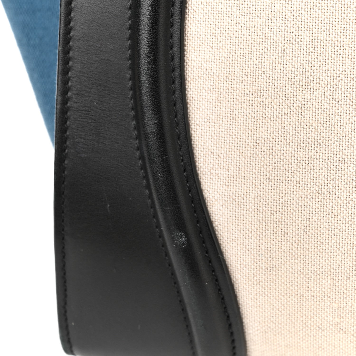 Celine Canvas Smooth Calfskin Mini Tri-Color Luggage Royal 14 of 17