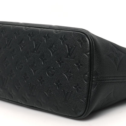 Louis Vuitton Empreinte Monogram Giant Neverfull MM Black 10 of 11