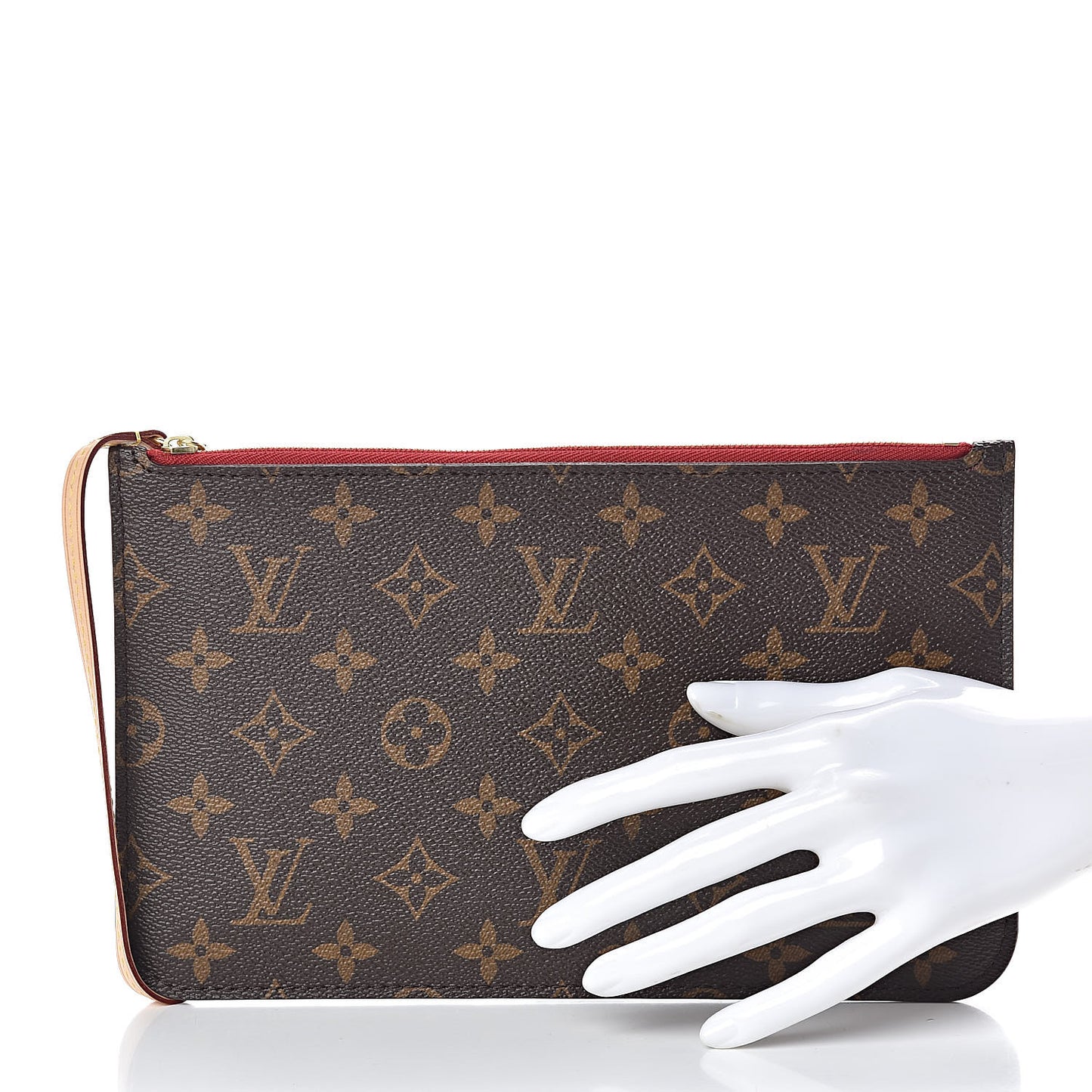 Monogram Neverfull MM GM Pochette Cherry