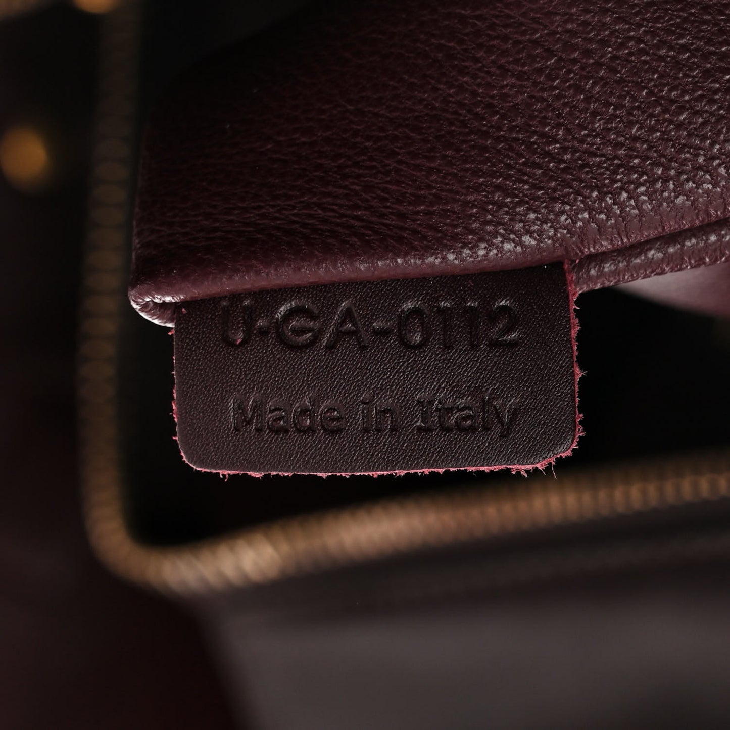 Snakeskin Mini Luggage Red
