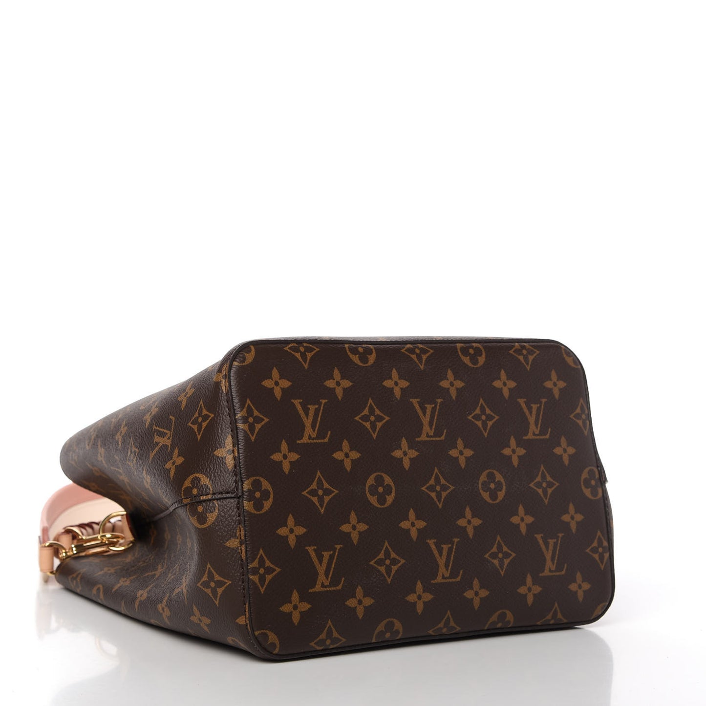 Monogram Braided Neonoe MM Peach Cream