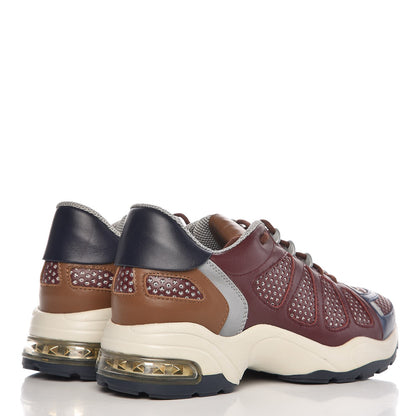 Valentino Garavani Nappa Mesh Laser Cut Mens X-Ray Sneakers 39.5 Rubin Multicolor 4 of 12
