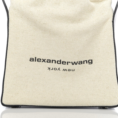 Alexander Wang Calfskin Canvas Ryan Shoulder Bag Natural 9 of 9
