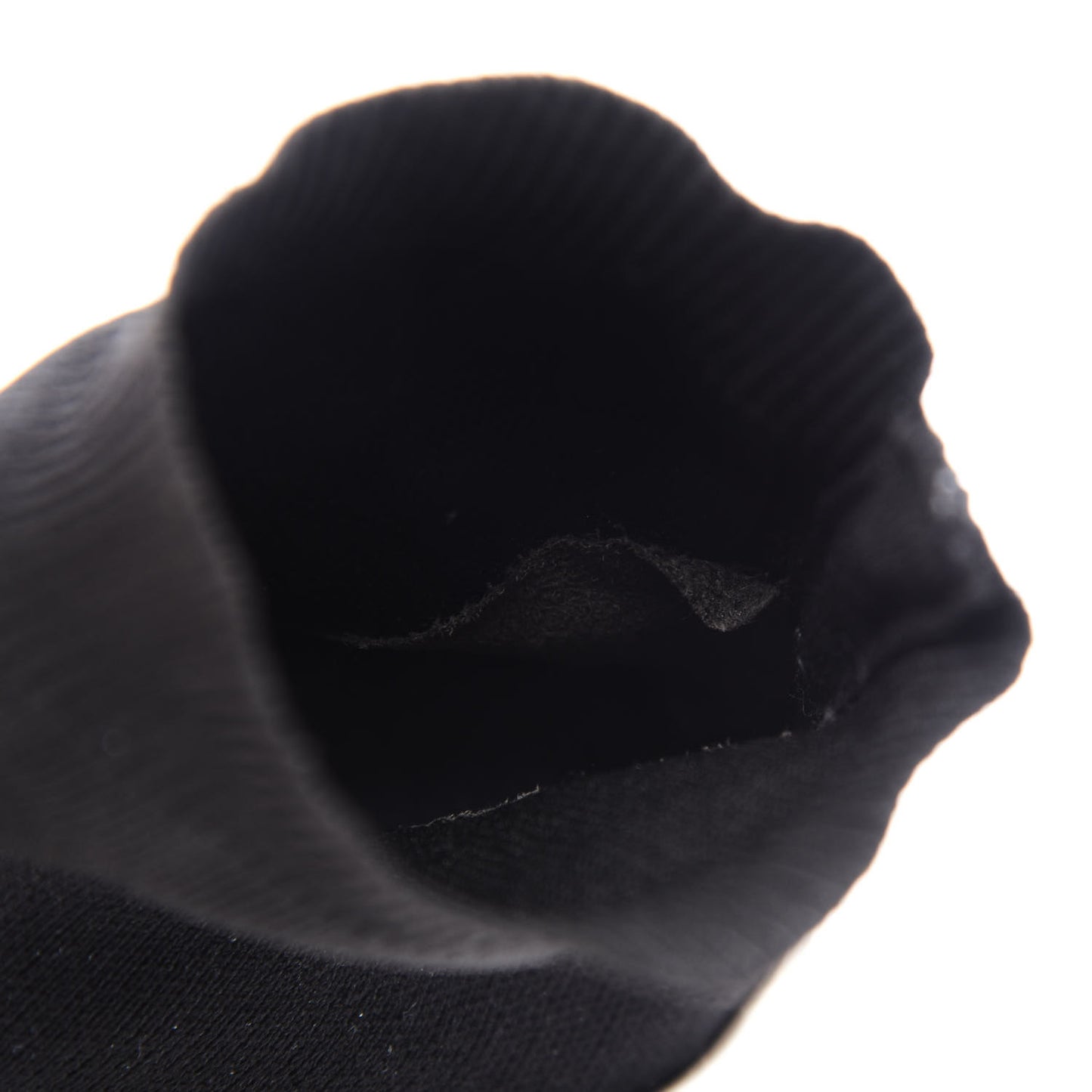 Neoprene Knit Womens Speed Sneakers 40 Black White