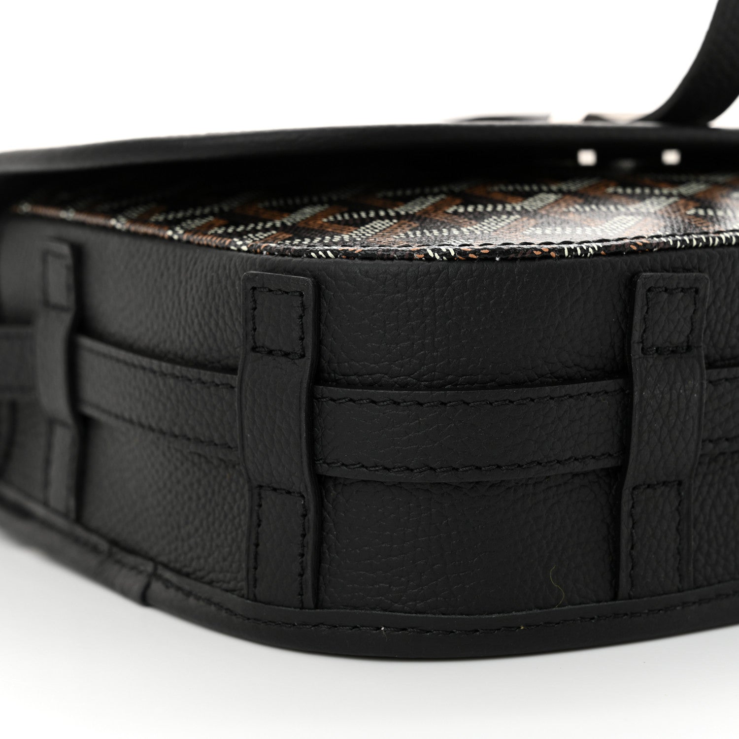 Goyard Goyardine Belvedere II PM Messenger Bag Black 8 of 9